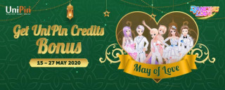 May of Love, Dapatkan Item In-game dan UniPin Credits!